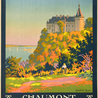 Chaumont Loire Valley Castle Chemin De Fer d'Orleans