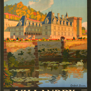 Villandry Touraine Castles Paris Orleans Railway