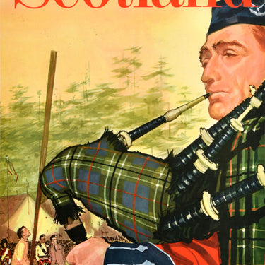 Scotland Trans Canada Airlines Bagpipes
