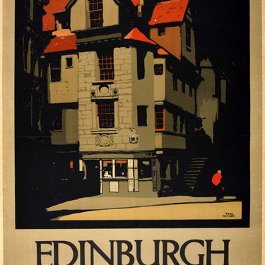 Edinburgh LNER Scotland Fred Taylor