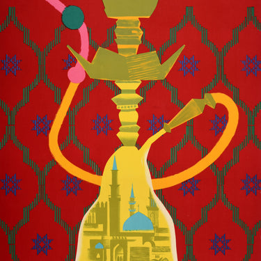 Air France Airline Near East Hookah Shisha