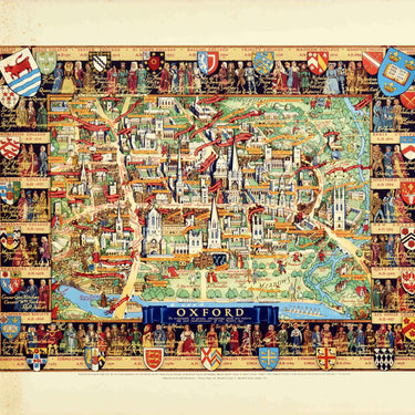 Oxford Pictorial Map Kerry Lee