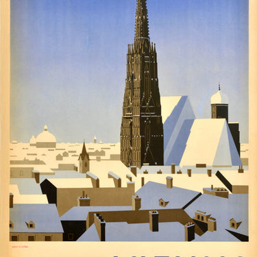 In Winter To Vienna Austria Wagner