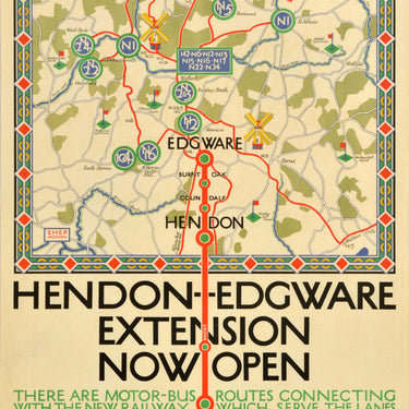LT Hendon Edgware Extension London Underground