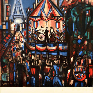 Paris Bastille Day Marcel Gromaire Eiffel Tower