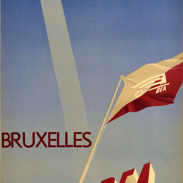 Londres Bruxelles BEA British European Airways