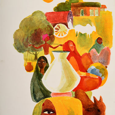 India Countryside Scene