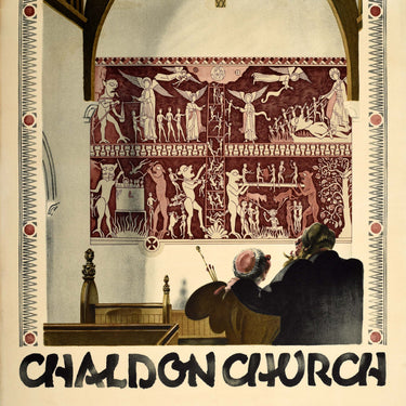 LT Chaldon Church Surrey Doom Mural