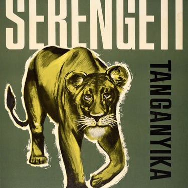 Serengeti Tanganyika Africa Lion Tanzania