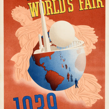 New York Worlds Fair 1939 Atherton Medium