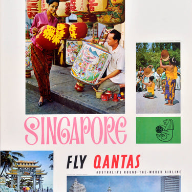 Singapore Fly Qantas Merlion