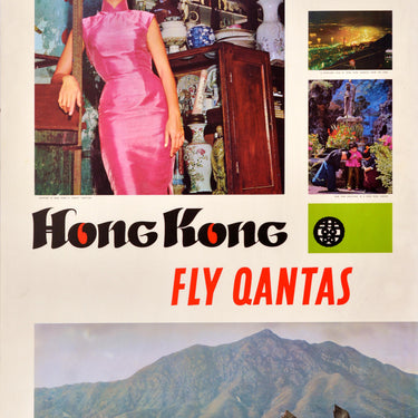 Hong Kong Fly Qantas Australia Airline