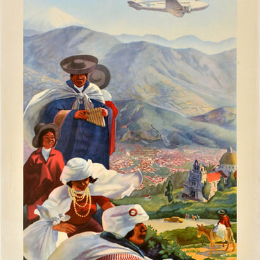 Andes Of Ecuador Pan American Airways