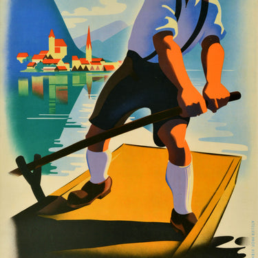 Austria Boatman Paul Kirnig