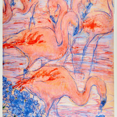 LT The Flamingoes by Tube Kay Gallwey