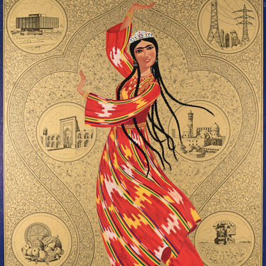 Uzbekistan Ouzbekistan Intourist USSR