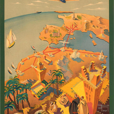 Air Atlas Morocco Map