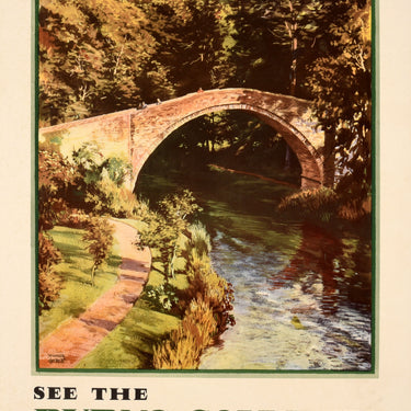See Scotland Burns Country Brig o' Doon Bridge Ayrshire