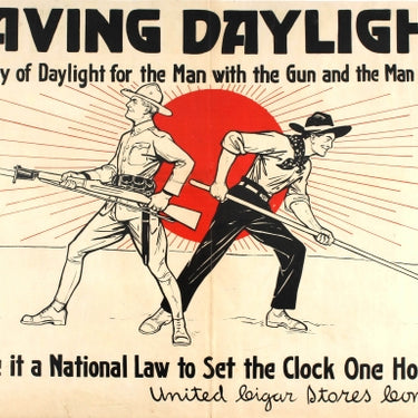 Saving Daylight WWI USA Cigar Stores Company