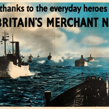 Merchant Navy Heroes Britain WWII UK