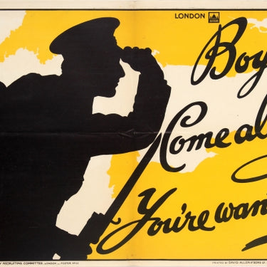 Boys Come Along WWI UK