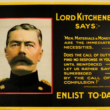 Lord Kitchener Says WWI UK