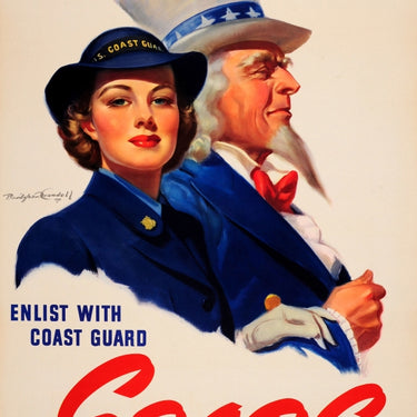 Date With Uncle Sam Coast Guard WWII USA