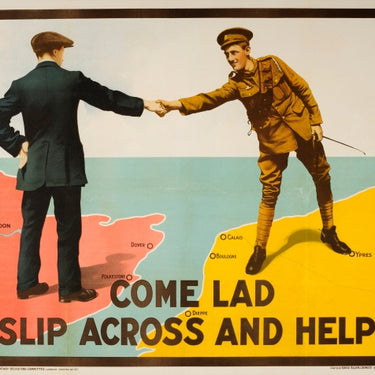 Come Lad Slip Across And Help WWI