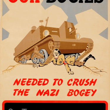 Our Bogies Needed To Crush The Nazi Bogey WWII