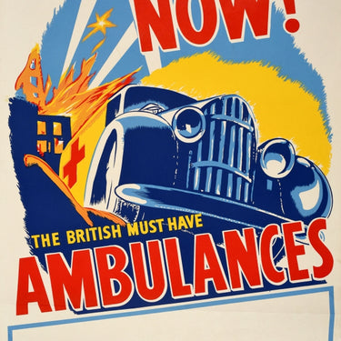 British Ambulances Now WWII Home Front