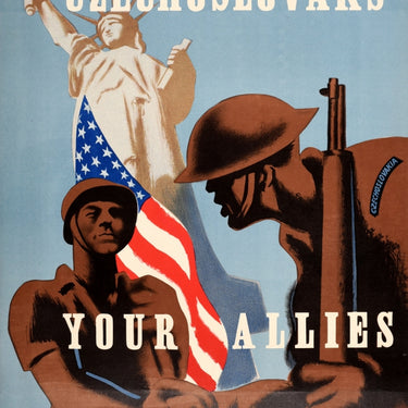 Czechoslovaks Your Allies WWII USA