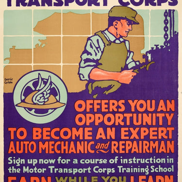 Motor Transport Corps WWI USA