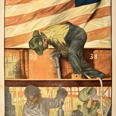 Teamwork Wins United States Shipping Board WWI