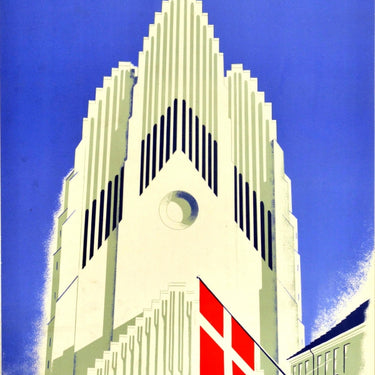 Denmark Unconquered WWII Art Deco