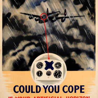 Could You Cope Artificial Horizon WWII Pilot Safety