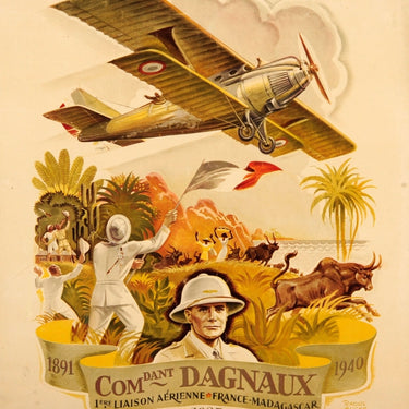 Commander Dagnaux 1st Air Link France Madagascar