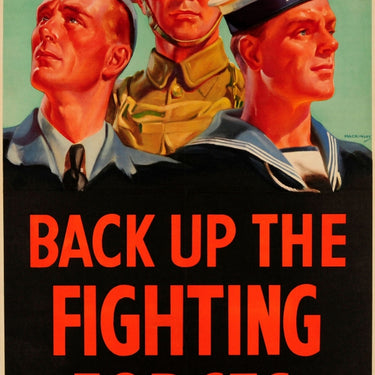 Back Up The Fighting Forces WWII