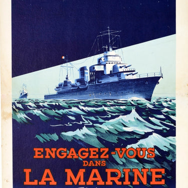 Engagez Vous Dans La Marine French Navy WWII