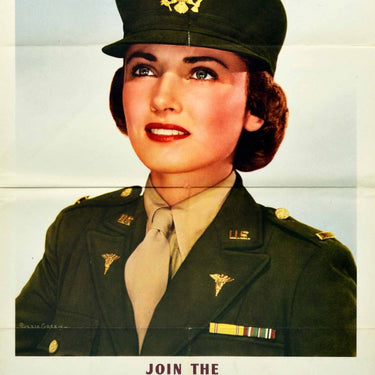 Army Nurse Corps USA WWII Recruiting