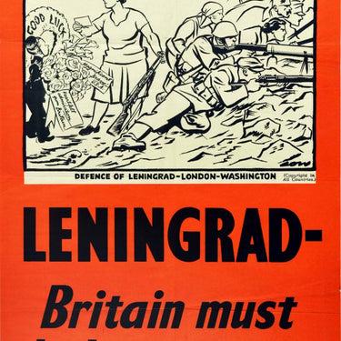 Leningrad WWII Britain Must Help At Once