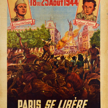 Liberation Of Paris WWII Roll Tanguy Fabien