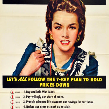 Rationing USA Lick Runaway Prices WWII Victory