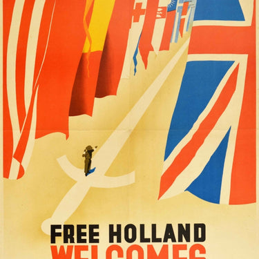 Free Holland Welcomes Allies WWII