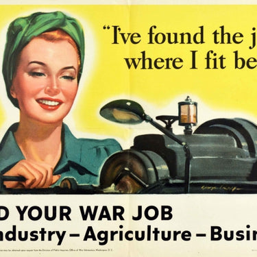 Find Your War Job WWII USA Home Front