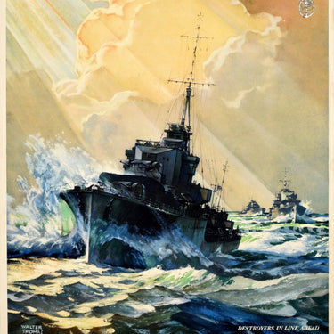 Britain's Sea Power Royal Navy Savings Ship WWII