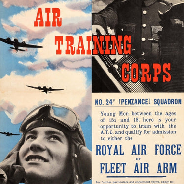 Royal Air Force Training Corps WWII Penzance Cornwall