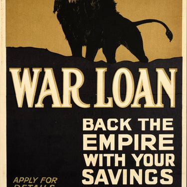 War Loan Empire Savings Invest Now WWI