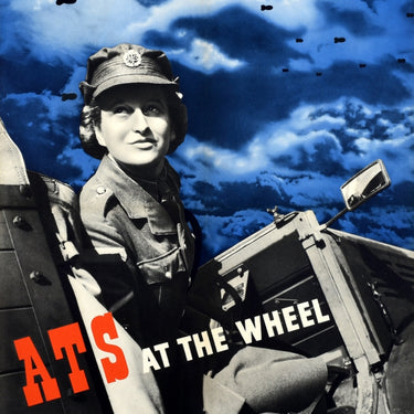 ATS At The Wheel WWII