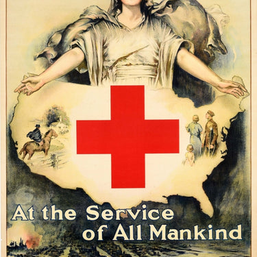 Red Cross Roll Call Service Of All Mankind