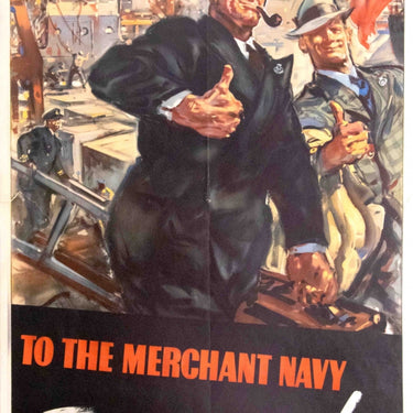 To The Merchant Navy Thank You WWII